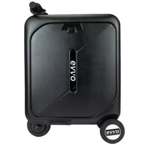 Evvo JS07i Smart Luggage 20 Inch Rideable Electric luggage Suitcase (Black)